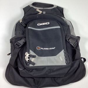 Alarm Black Backpack Employee Customer Merch Advertising Laptop Ogio